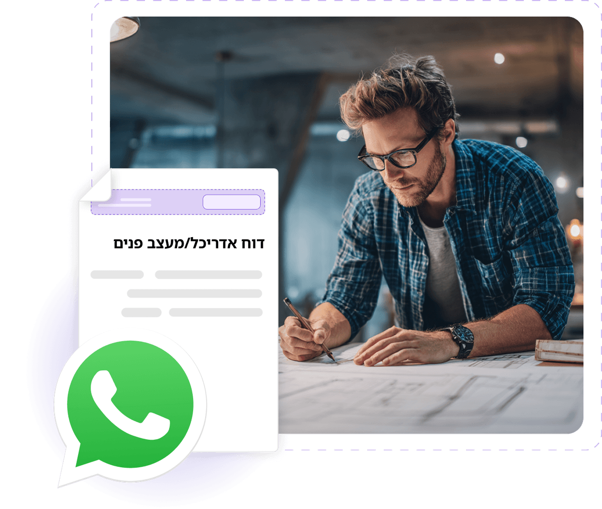 עם רפורטו תחסוך
לפחות שעתיים בכל דוח שתכין