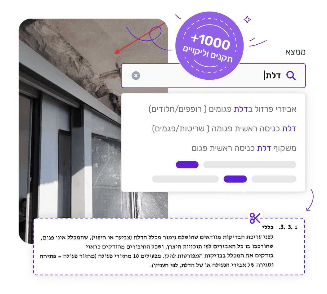 מאגר ליקויים
